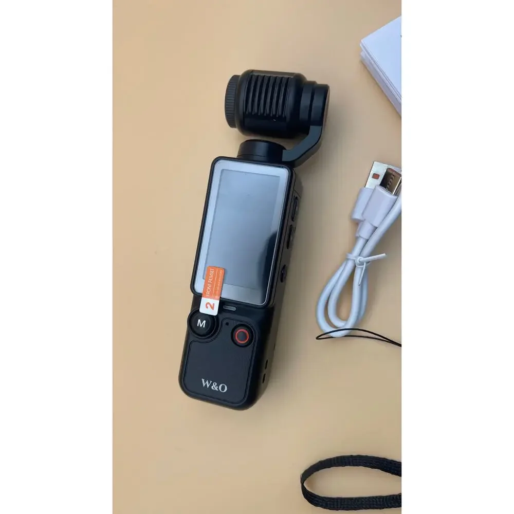 W&O Q7 Handheld CCD Digital Camera Gimbal Head With Box USB Cable & Strap